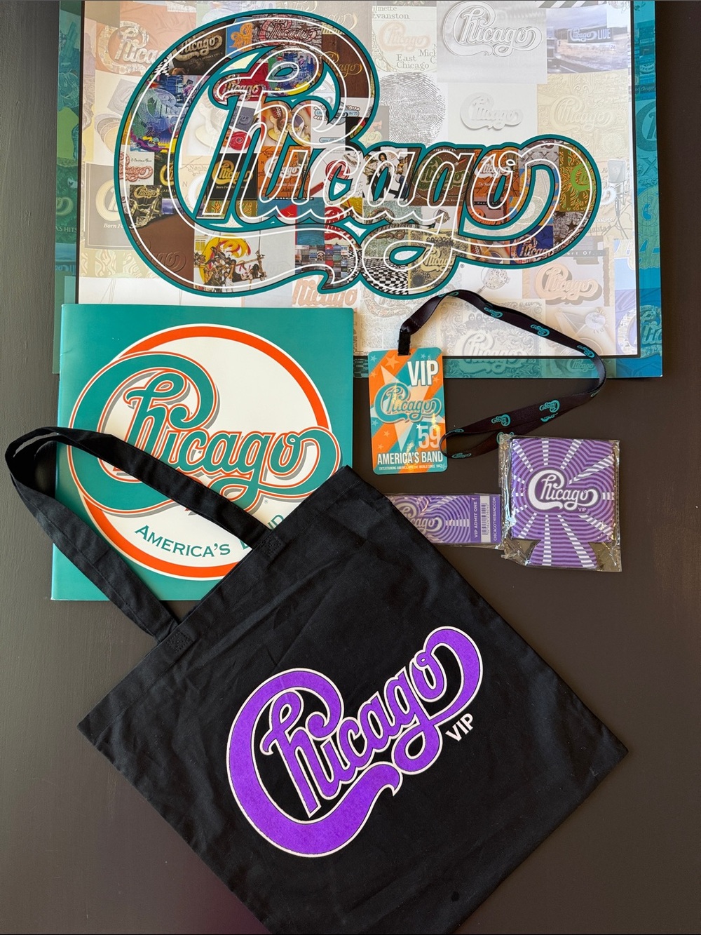 Chicago Band 2026 VIP Tote & Memorabilia concert tour